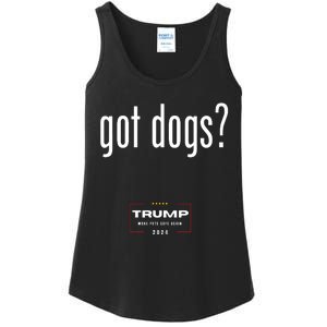 Got Dogs Eating The Dogs Cats Trump Make Pets Safe Again Ladies Essential Tank