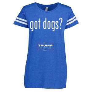 Got Dogs Eating The Dogs Cats Trump Make Pets Safe Again Enza Ladies Jersey Football T-Shirt