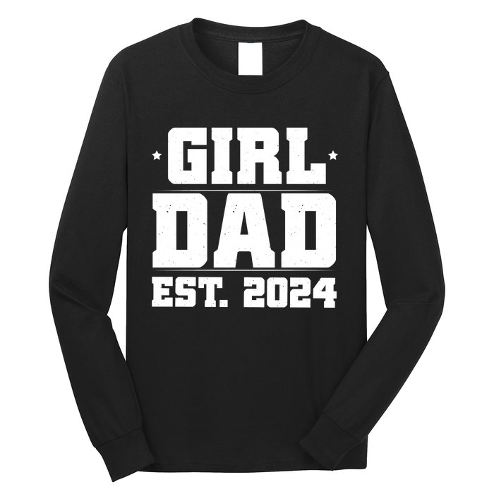 Girl Dad Est 202a4 Long Sleeve Shirt