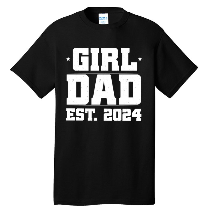 Girl Dad Est 202a4 Tall T-Shirt