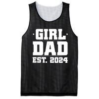 Girl Dad Est 202a4 Mesh Reversible Basketball Jersey Tank