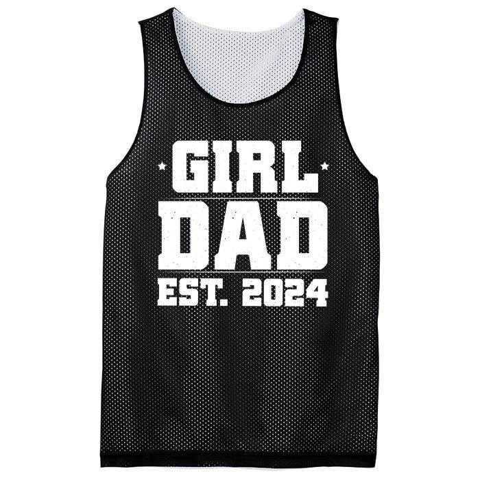 Girl Dad Est 202a4 Mesh Reversible Basketball Jersey Tank