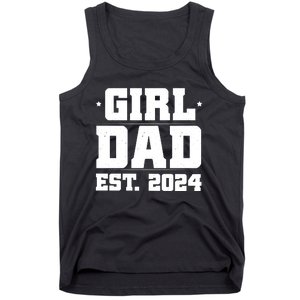 Girl Dad Est 202a4 Tank Top