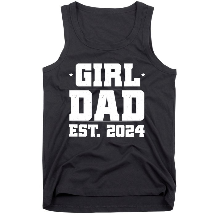 Girl Dad Est 202a4 Tank Top