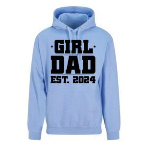 Girl Dad Est 202a4 Unisex Surf Hoodie