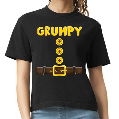Grumpy Dwarf Easy Halloween Comfort Colors Boxy T-Shirt