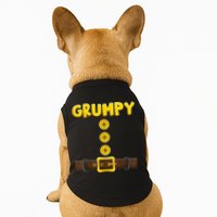 Grumpy Dwarf Easy Halloween Doggie Tank