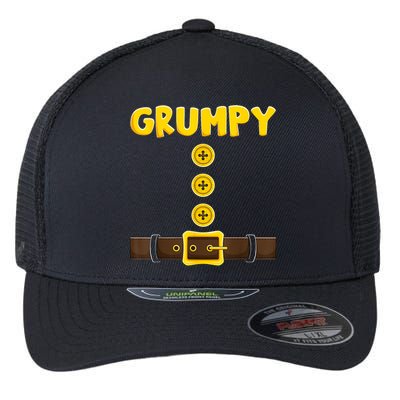 Grumpy Dwarf Easy Halloween Flexfit Unipanel Trucker Cap