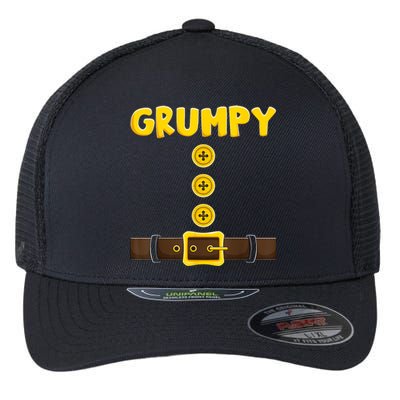 Grumpy Dwarf Easy Halloween Flexfit Unipanel Trucker Cap