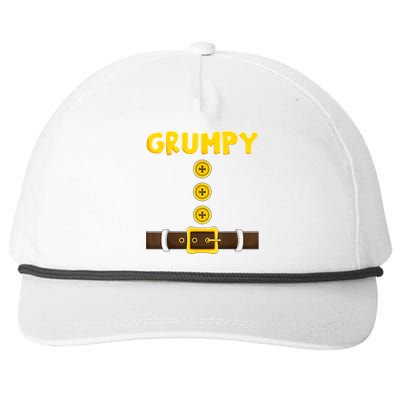 Grumpy Dwarf Easy Halloween Snapback Five-Panel Rope Hat