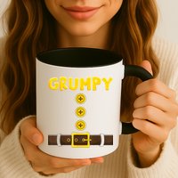 Grumpy Dwarf Easy Halloween Mug