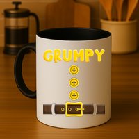 Grumpy Dwarf Easy Halloween Mug