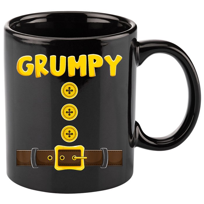 Grumpy Dwarf Easy Halloween 11oz C Handle Ceramic Mug