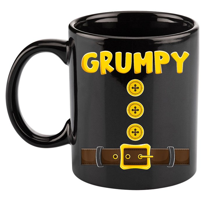Grumpy Dwarf Easy Halloween 11oz C Handle Ceramic Mug