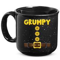 Grumpy Dwarf Easy Halloween 15oz Campfire Ceramic Mug
