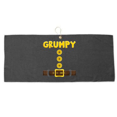 Grumpy Dwarf Easy Halloween Large Microfiber Waffle Golf Towel
