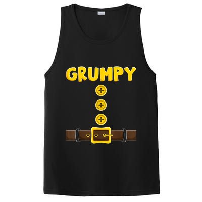Grumpy Dwarf Easy Halloween PosiCharge Competitor Tank