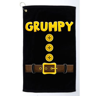 Grumpy Dwarf Easy Halloween Golf Towel