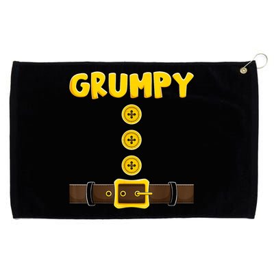 Grumpy Dwarf Easy Halloween Grommeted Golf Towel