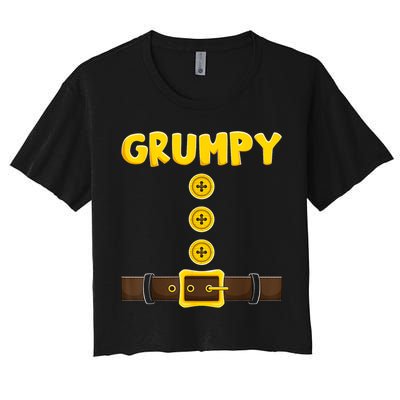 Grumpy Dwarf Easy Halloween Crop Top