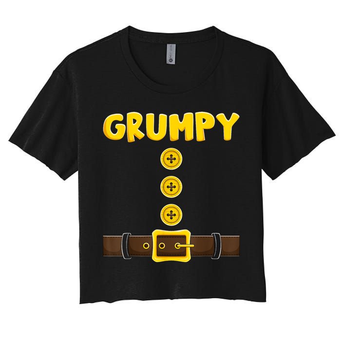 Grumpy Dwarf Easy Halloween Crop Top