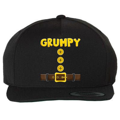 Grumpy Dwarf Easy Halloween Wool Snapback Cap