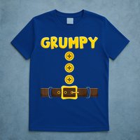 Grumpy Dwarf Easy Halloween T-Shirt
