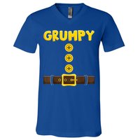 Grumpy Dwarf Easy Halloween V-Neck T-Shirt
