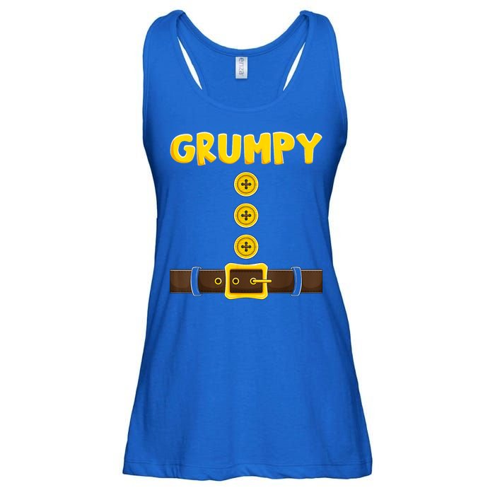 Grumpy Dwarf Easy Halloween Ladies Essential Flowy Tank