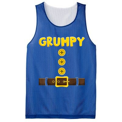 Grumpy Dwarf Easy Halloween Mesh Reversible Basketball Jersey Tank
