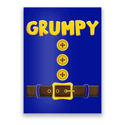 Grumpy Dwarf Easy Halloween Poster