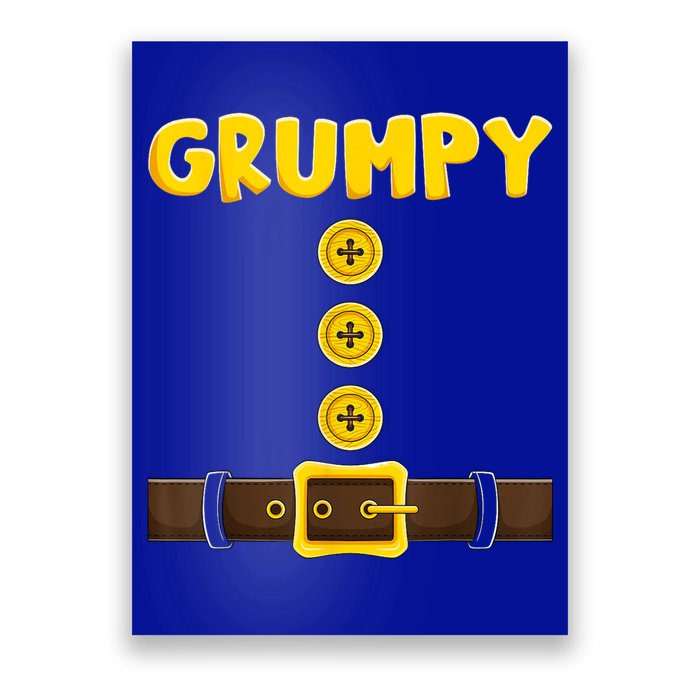 Grumpy Dwarf Easy Halloween Poster