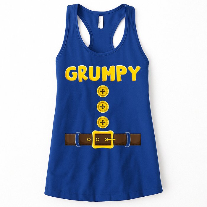 Grumpy Dwarf Easy Halloween Womens Tank Top