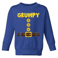 Grumpy Dwarf Easy Halloween Toddler Sweatshirt