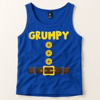Grumpy Dwarf Easy Halloween Tank Top