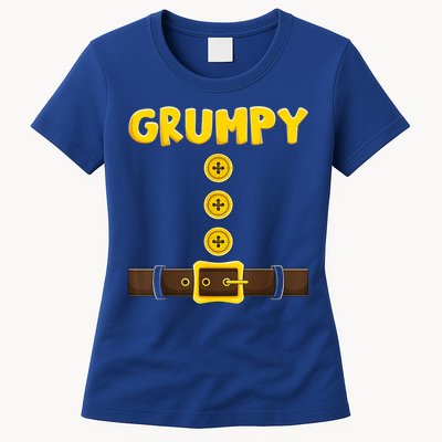 Grumpy Dwarf Easy Halloween Womens T-Shirt