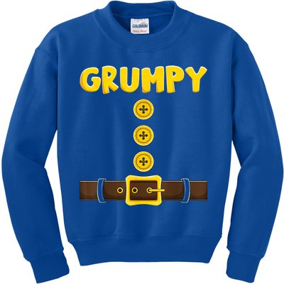Grumpy Dwarf Easy Halloween Kids Sweatshirt