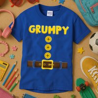Grumpy Dwarf Easy Halloween Kids T-Shirt