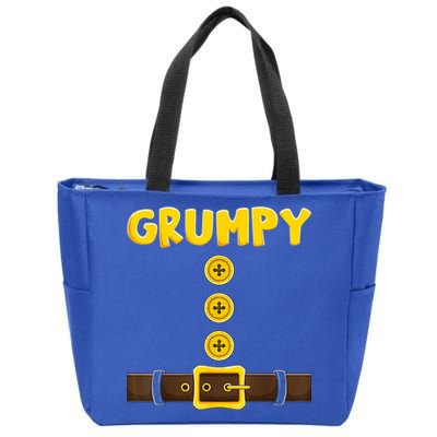 Grumpy Dwarf Easy Halloween Zip Tote Bag