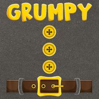 Grumpy Dwarf Easy Halloween Cotton Canvas Backpack