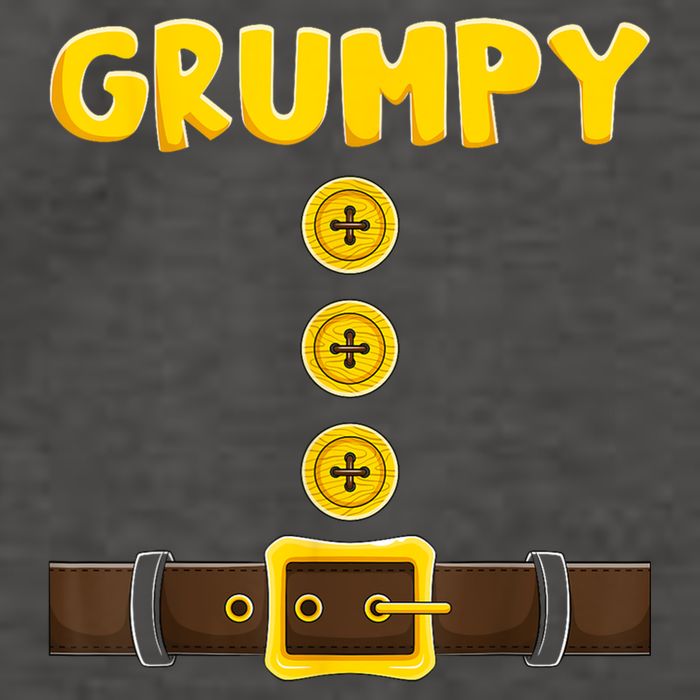 Grumpy Dwarf Easy Halloween Vector Backpack