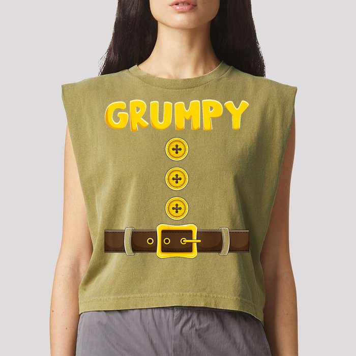 Grumpy Dwarf Easy Halloween Garment-Dyed Women's Muscle Tee