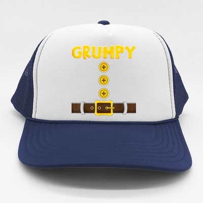 Grumpy Dwarf Easy Halloween Trucker Hat