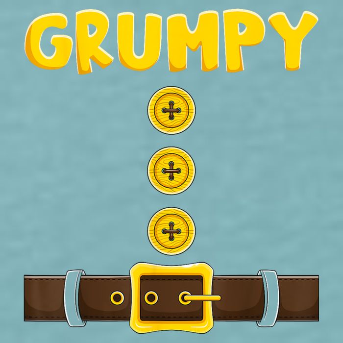 Grumpy Dwarf Easy Halloween Sueded Cloud Jersey T-Shirt