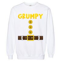 Grumpy Dwarf Easy Halloween Garment-Dyed Sweatshirt