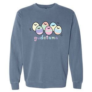 Gudetama Decorated Easter Egg Garment-Dyed Sweatshirt