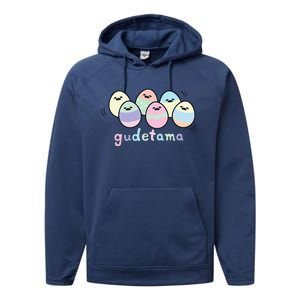 Gudetama Decorated Easter Egg Performance Fleece Hoodie