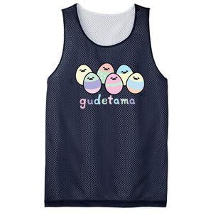 Gudetama Decorated Easter Egg Mesh Reversible Basketball Jersey Tank