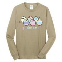 Gudetama Decorated Easter Egg Tall Long Sleeve T-Shirt