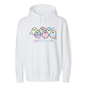 Gudetama Decorated Easter Egg Garment-Dyed Fleece Hoodie